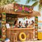 3 Pcs Hawaiian Luau Party Tiki Totem Door Banner Decoration Supplies Party Decorations